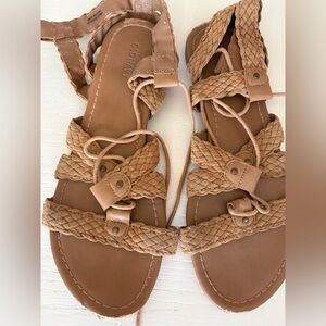 Old Navy Neutral Braided Sandals